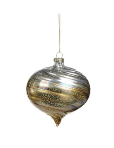Christmas decoration - hanging glass bulb with high gloss...