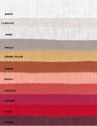 Linen napkin Tiziano 42x42cm, mid-boiled | TESSITURA TOSCANA TELERIE - 5