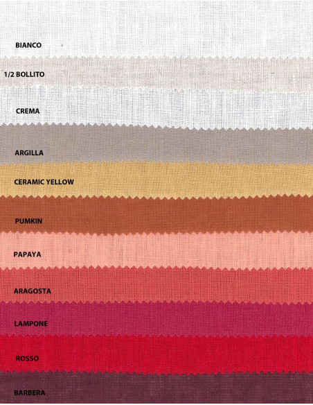 Linen napkin Tiziano 42x42cm, mid-boiled | TESSITURA TOSCANA TELERIE - 5