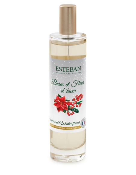 Vánoční bytový parfém Baies et Fleur d´Hiver, sprej 75ml | Esteban