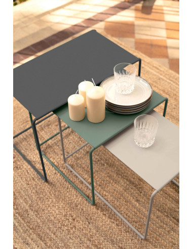 Sada 3konferenčních stolků Oulala vol.VIII | FERMOB d