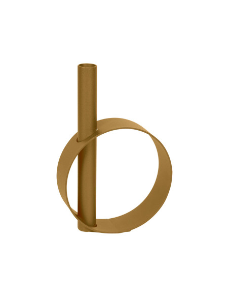 Kovová váza IOS pro jeden květ | FERMOB gingerbread