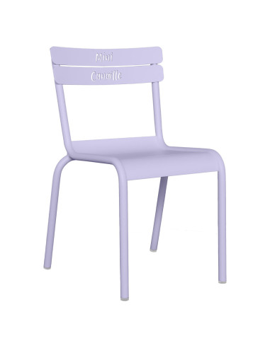 Dětská židle Luxembourg s motivem Canaille | FERMOB marshmallow