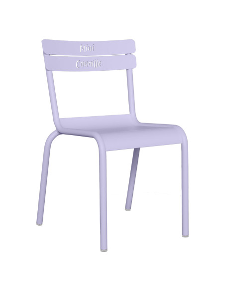 Dětská židle Luxembourg s motivem Canaille | FERMOB marshmallow