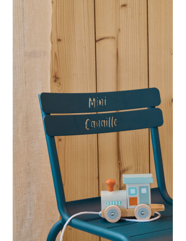 Dětská židle Luxembourg s motivem Canaille | FERMOB d