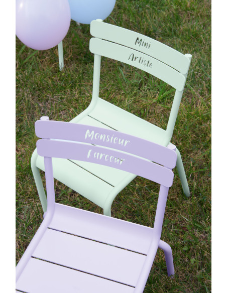 Dětská židle Luxembourg s motivem Artiste | FERMOB e