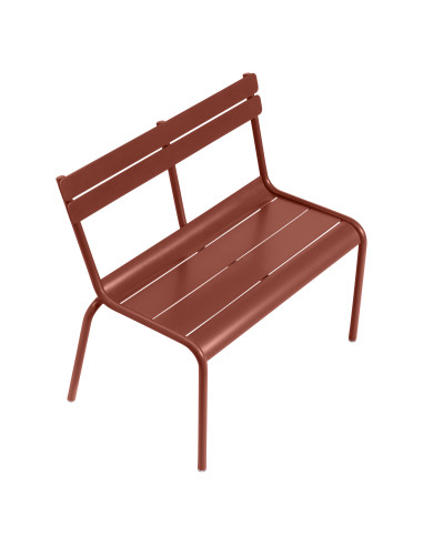 Dětská lavička Luxembourg | FERMOB red ochre