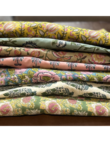 Bavlněný povlak polštáře 40x40, | dovoz Indie a