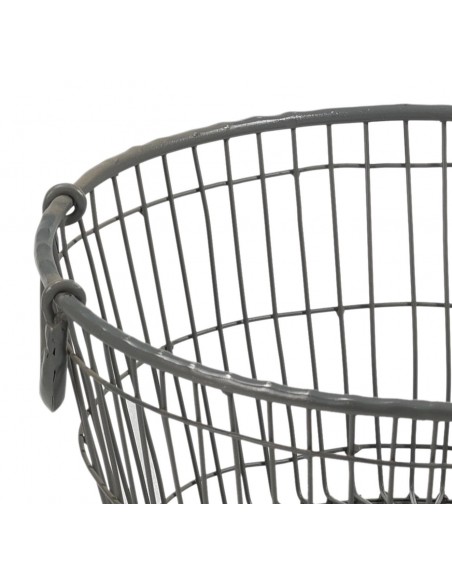 Kovový dekorační koš | dovoz Indie-2