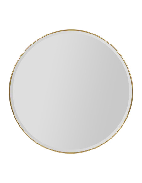 Kulaté zrcadlo Arlequin se zlatým rámem, ø110cm | CÔTÉ TABLE