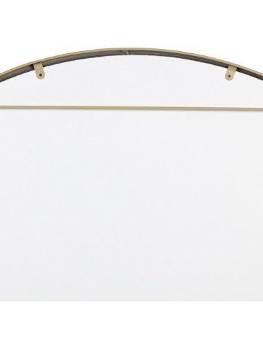 Kulaté zrcadlo Arlequin se zlatým rámem, ø110cm | CÔTÉ TABLE b