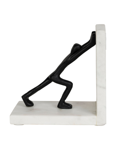 Zarážka na knihy Yoga, mramor a kov | CÔTÉ TABLE