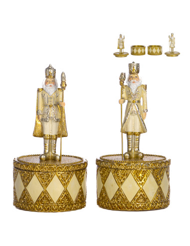 Vánoční dekorace – zdobená krabička s motivem...