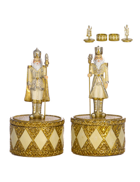 Vánoční dekorace – zdobená krabička s motivem Louskáčka | GOODWILL