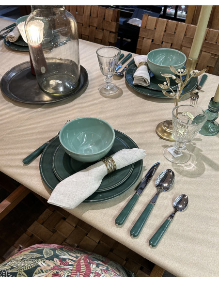 Příborová sada Lucie s tymiánovou rukojetí | CÔTÉ TABLE