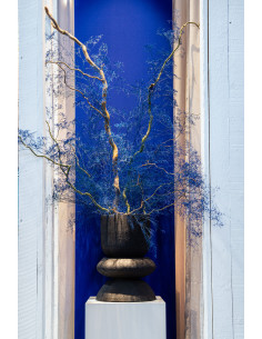 Dekorativní keramický květináč Dexter, černý | VIPS AND FRIENDS 2