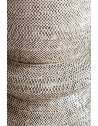 Keramický stolek/ taburet Siham krémový | VIPS AND FRIENDS d