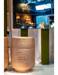 Keramický stolek / taburet Donia terakotový | VIPS AND FRIENDS - 1 2