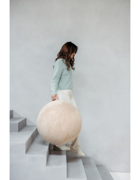 Sitting / yoga ball STOV Antracit 60-65cm | VLUV - 4