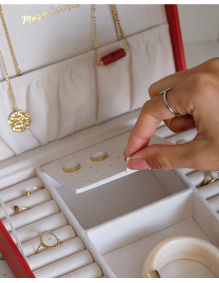 Šperkovnice z umělé kůže | MAISON SCARLET a