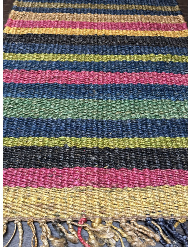Barevný kobereček 62x92 z konopných vláken, multicolor | dovoz Indie a