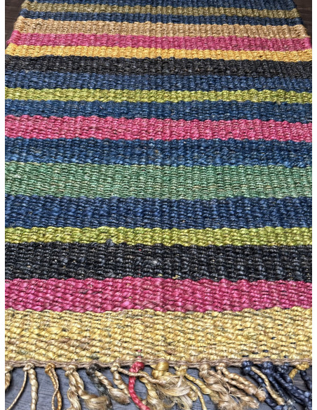 Barevný kobereček 62x92 z konopných vláken, multicolor | dovoz Indie a