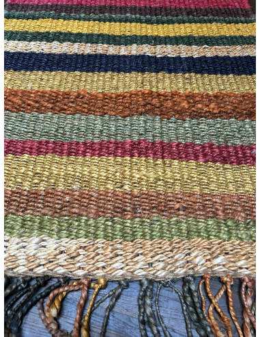 Barevný kobereček 64x92 z konopných vláken, multicolor | dovoz Indie a