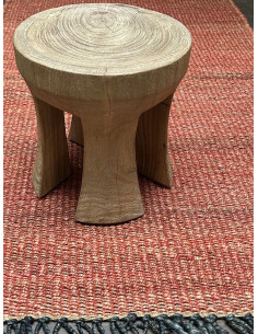 Přírodní koberec z konopných vláken, 93x150cm, rezavý | dovoz Indie 2