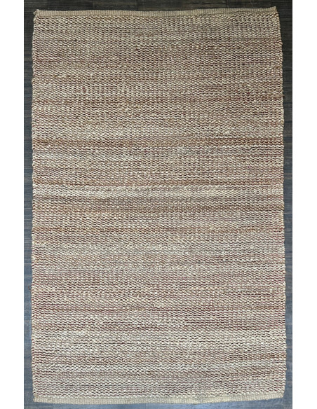 Přírodní koberec z konopných vláken, 125x186cm, s pruhy | dovoz Indie
