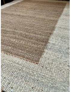 Přírodní koberec z konopných vláken, 182x280cm, natural | dovoz Indie - 1 2