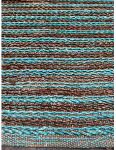 Přírodní běhoun z konopných vláken, 73x240cm, pruhovaný | dovoz Indie 2