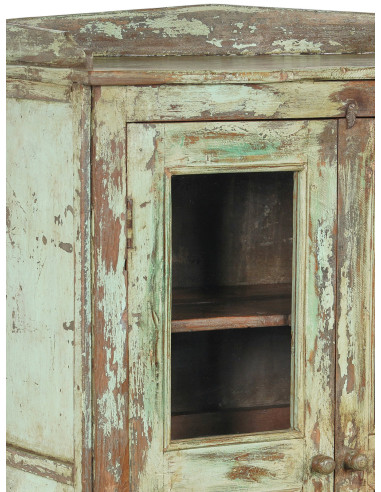 Original teak cabinet with glass door | import India - 2
