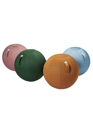 Sedací / jóga míč s látkovým potahem LEIV Pine 60-65cm | VLUV e