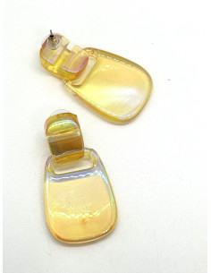 Earrings yellow | KLÉO PARIS - 1 2