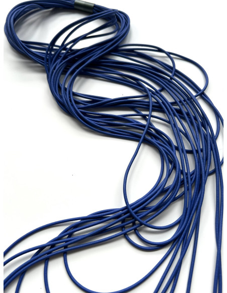 Víceřadý náhrdelník v modré barvě | KLÉO PARIS