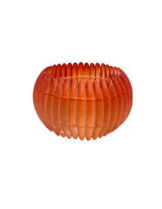 Členěný náramek v průhledné oranžové barvě | KLÉO PARIS