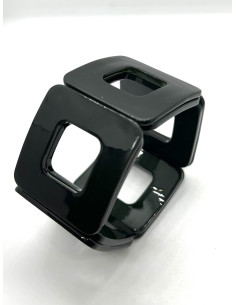 Bracelet made of shaped squares in olive | KLÉO PARIS - 1 2