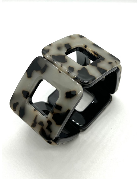 Náramek ze čtverců se světlým zvířecím vzorem | KLÉO PARIS a