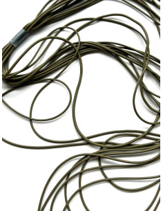 Multi-row necklace in green | KLÉO PARIS - 1 2