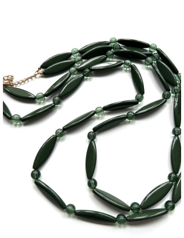 copy of Korálkový náhrdelník v hořčicově žluté barvě | KLÉO PARIS - 2