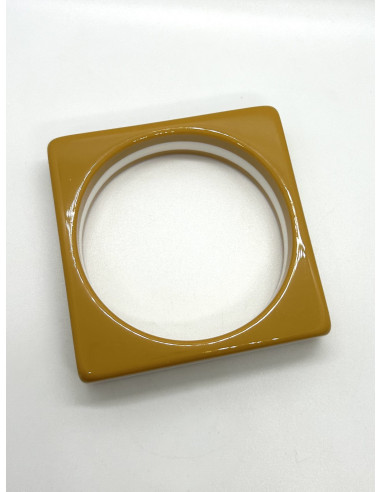 Náramek v retro stylu, hořčicový | KLÉO PARIS b