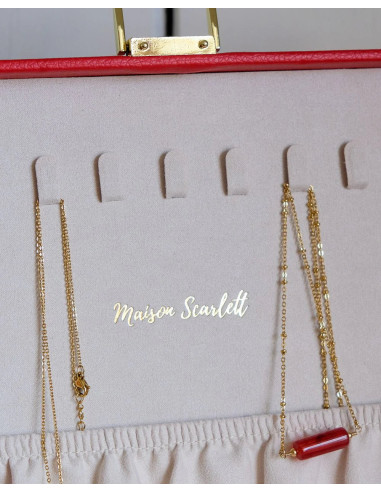 Šperkovnice z umělé kůže | MAISON SCARLET c