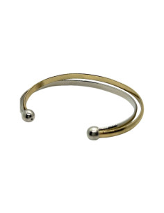 Bracelet gold and silver, solid | FRANCINE BRAMLI - 1