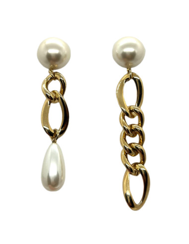 copy of Visací náušnice v kombinaci černé a neonově zelené | FRANCINE BRAMLI - 1