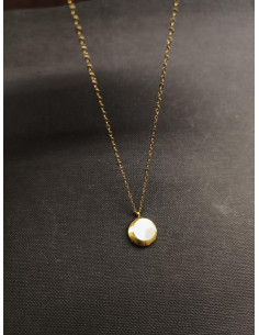 Řetízkový náhrdelník s perleťovým přívěskem | PIOU PIOU - 2 2