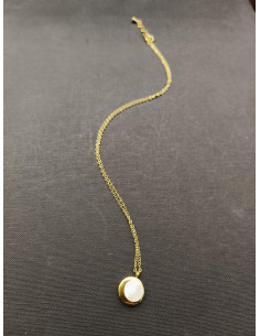 Řetízkový náhrdelník s perleťovým přívěskem | PIOU PIOU - 2