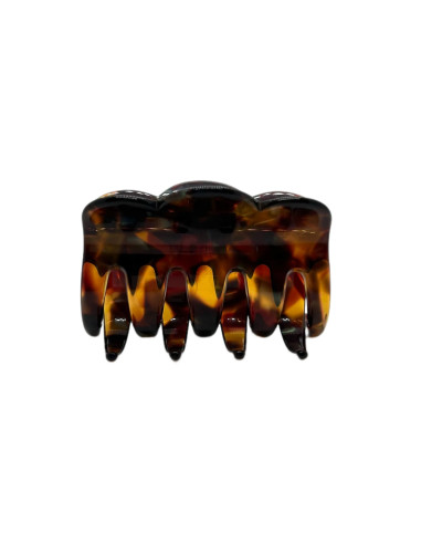 Skřipec do vlasů melírovaný hnědý | FRANCINE BRAMLI