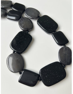 copy of Náhrdelník modro-zlatý | LORIANE - 1 2