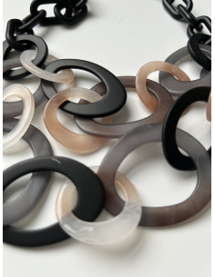 copy of Náhrdelník modro-zlatý | LORIANE - 1 2