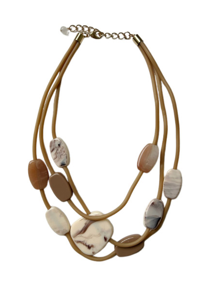 Náhrdelník v béžových odstínech | LORIANE